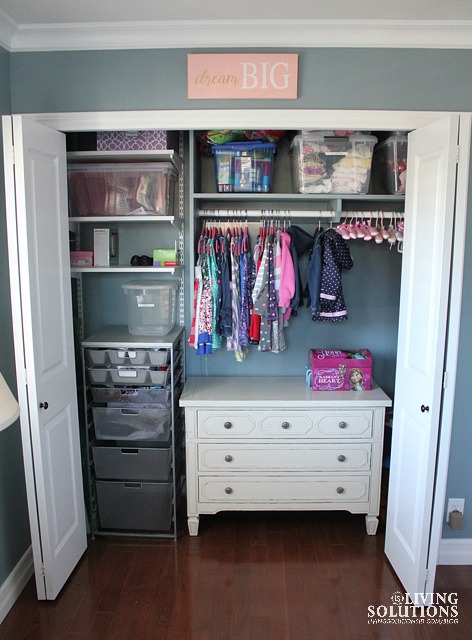 Organized Kid Closet