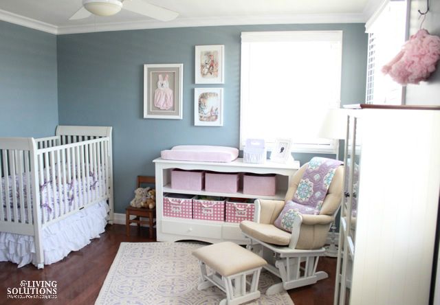 chalk paint baby crib