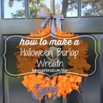 Burlap Wreath Tutorial