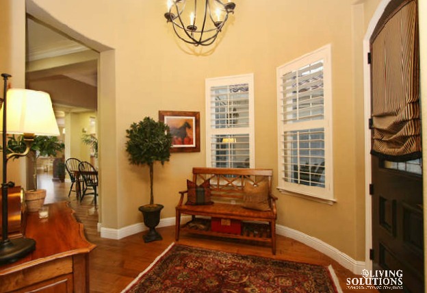 Foyer with Bench