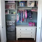 An Organized Little Girl’s Closet