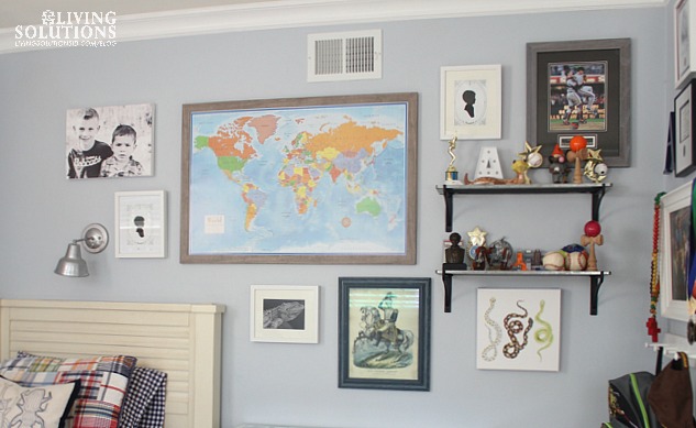 Gallery Wall With Map