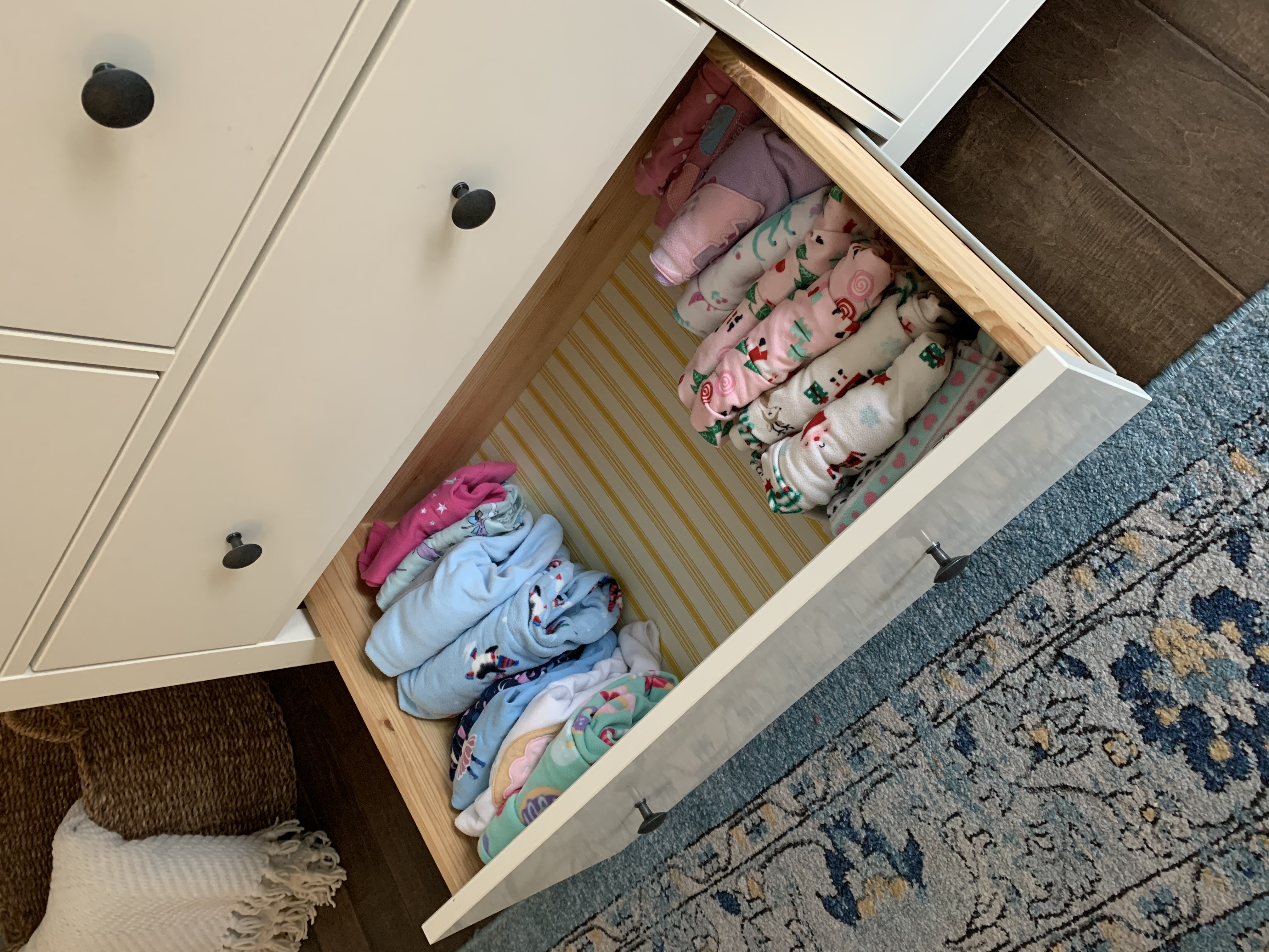marie kondo sweater drawer