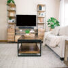 Before & After - A Young Family's Main Living Space